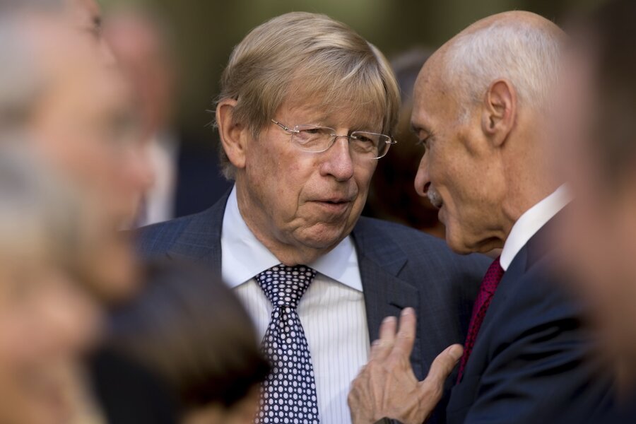 Ted Olson, der sich für die gleichgeschlechtliche Ehe einsetzte ...