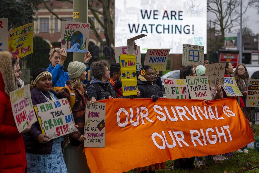 Top UN Court takes on monumental climate change case - CSMonitor.com