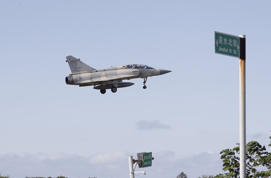 Why is the Chinese military deployment around Taiwan the largest in years?