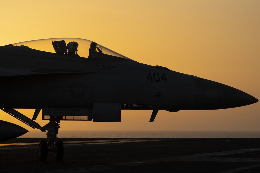 US Navy downs its own fighter jet amid airstrikes on Houthi rebels