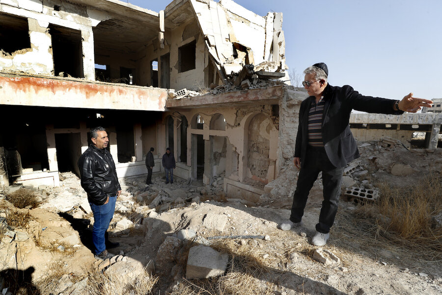In Syria, small Jewish community can again visit synagogue built 720 years before Christ