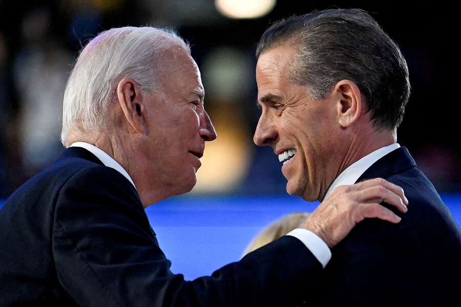 As Joe Biden pardons his son Hunter, politicized justice is a rising concern