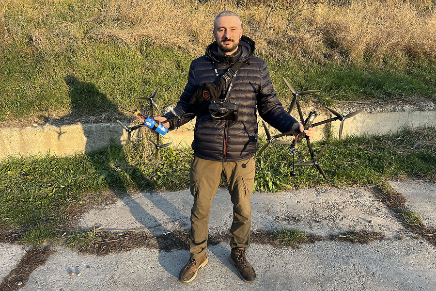 On Ukraine’s homefront, a DIY drone industry helps fill military’s needs