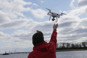 Reports of drones flying near U.S. military installations have prompted questions about whether laws provide strong enough oversight. Proposed legislation could strengthen officials’ options, and a security expert says there’s more that can be done.  