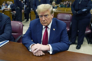 A judge rejected Donald Trump’s challenge to his criminal conviction, saying the U.S. Supreme Court ruling on presidential immunity doesn’t apply.