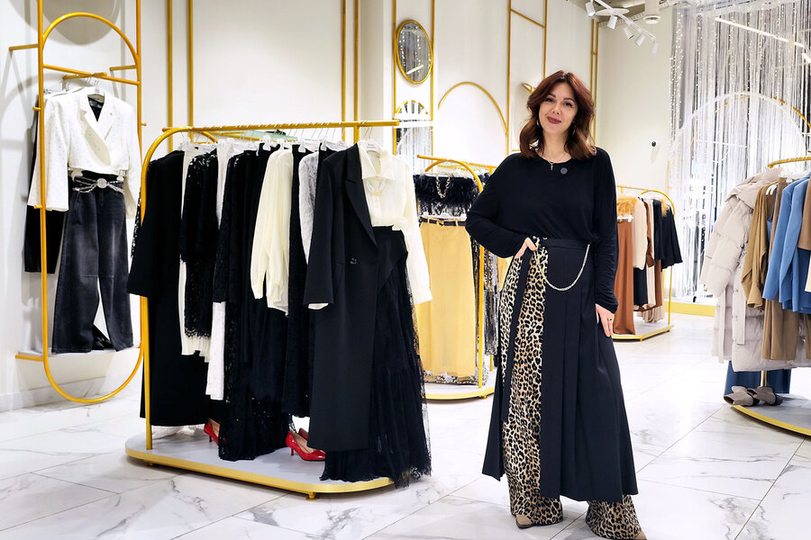No more Western haute couture? Russian designers say no problem.