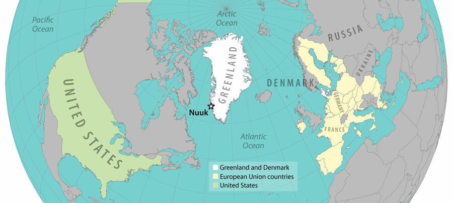 Pituffik Space Base in Greenland