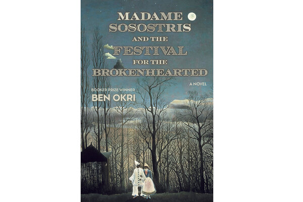 The book cover for "Madame Sosostris and the Festival for the Brokenhearted."