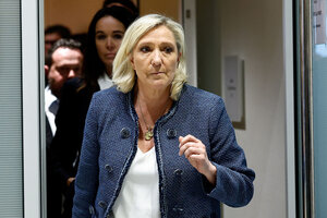 A French court has barred far-right leader Marine Le Pen from seeking the presidency in 2027. Does that square with her voters’ democratic rights?