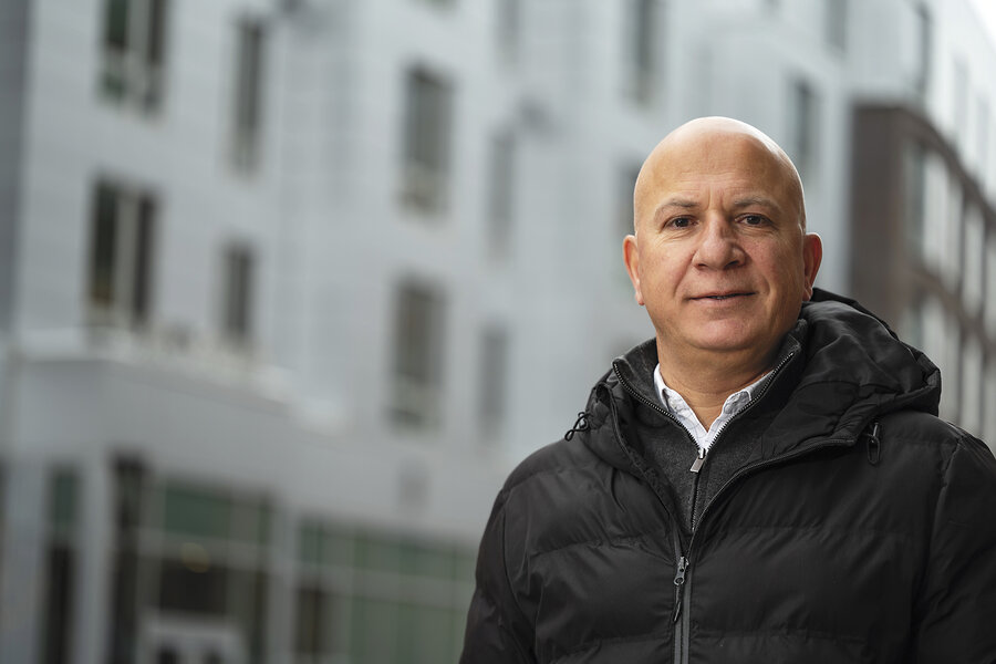 What gives him hope for rebuilding Gaza? Dialogue and science.