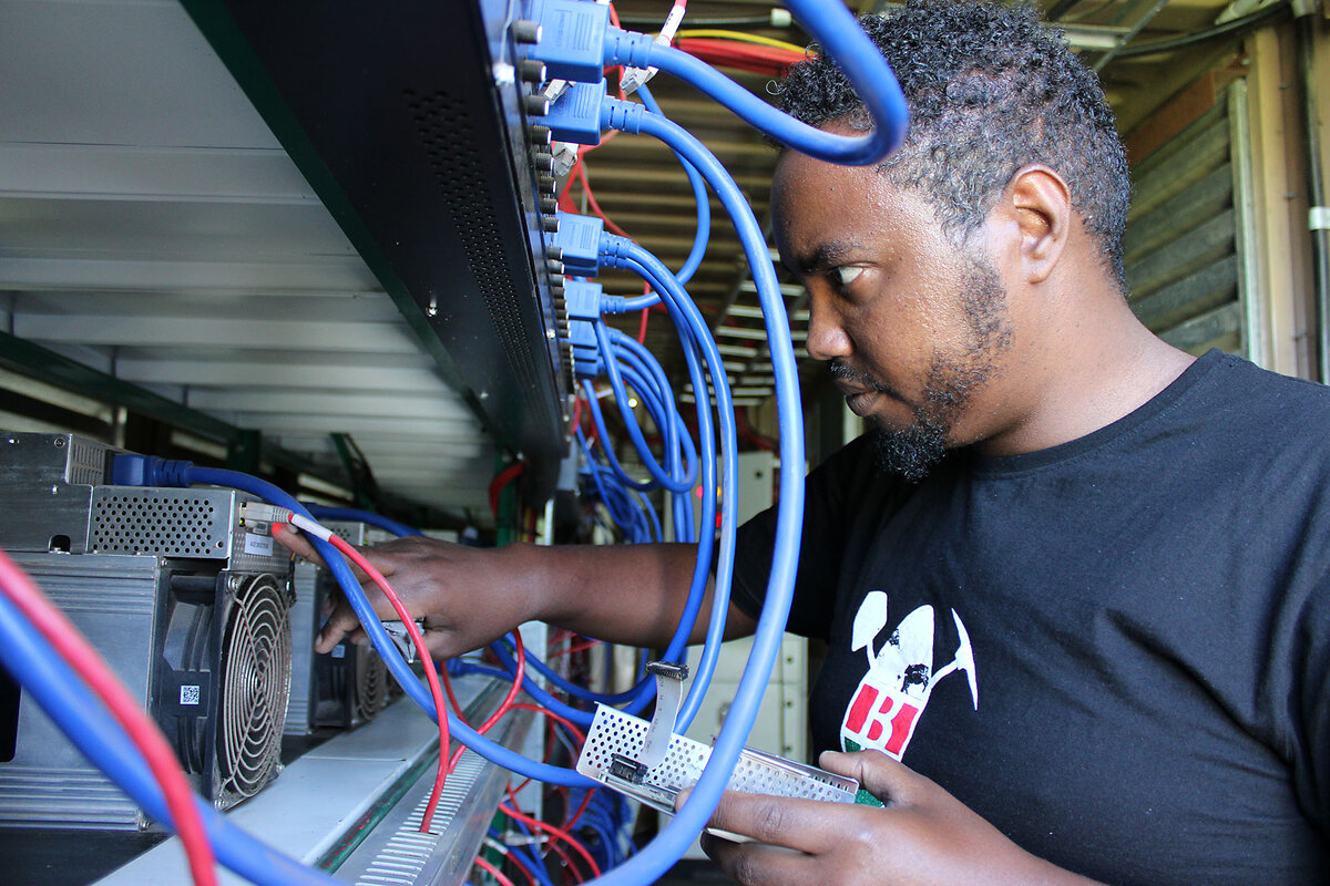 How bitcoin drives cheap green energy production in Kenya - CSMonitor.com