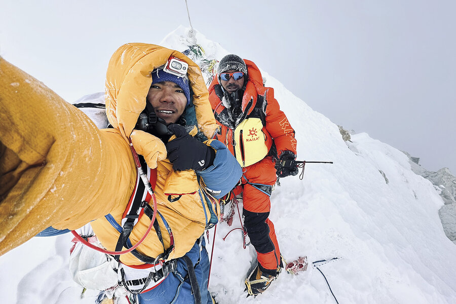 This teenage mountain climber is leading his Nepali community to new heights