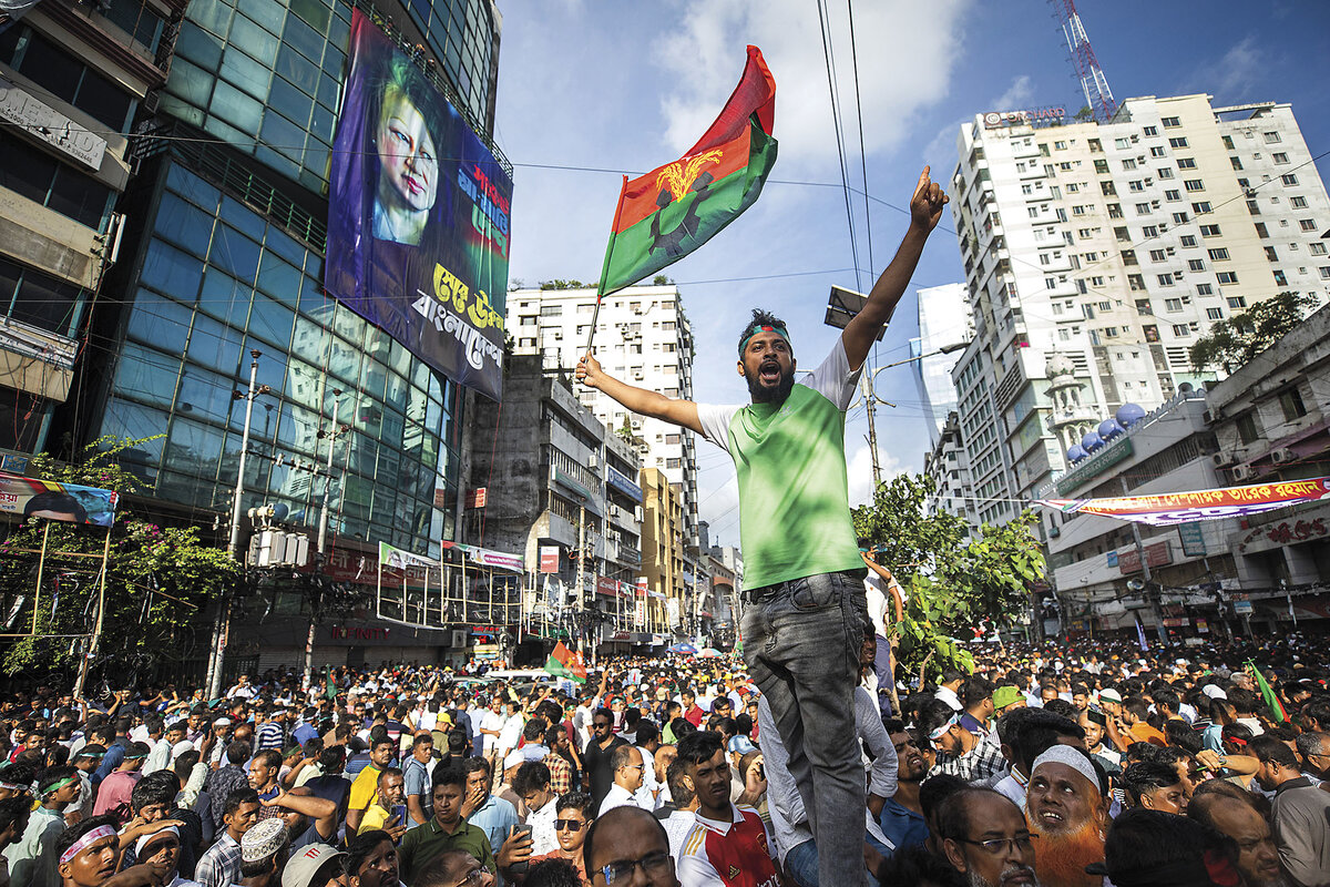Students in Bangladesh ousted a dictator  and a founding myth -  CSMonitor.com