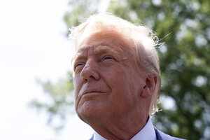 The Constitution prohibits election to more than two presidential terms. But Trump supporters hope there are loopholes, and the president has both dismissed and encouraged the speculation.