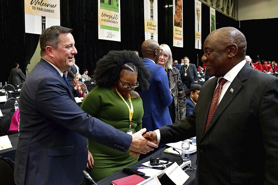 Their parties were fierce rivals. Now they rule South Africa together.