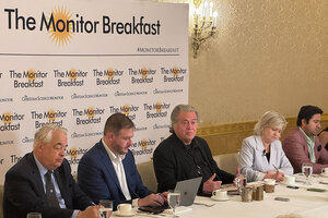 As President Donald Trump considers whether to involve the U.S. in a conflict with Iran, longtime ally Steve Bannon is making news – breakfasting with the Monitor and lunching with the president.