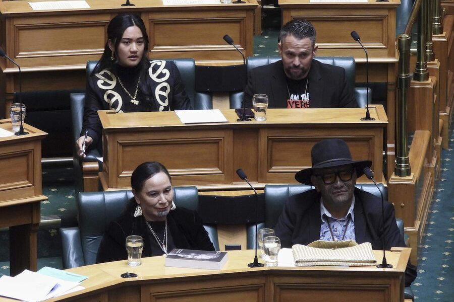 Māori lawmakers performed Haka in the New Zealand parliament. Now they are suspended.