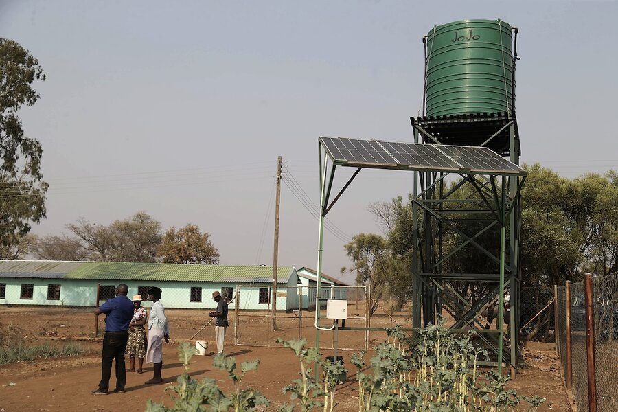 As US aid dries up, Zimbabweans find new solutions to store water