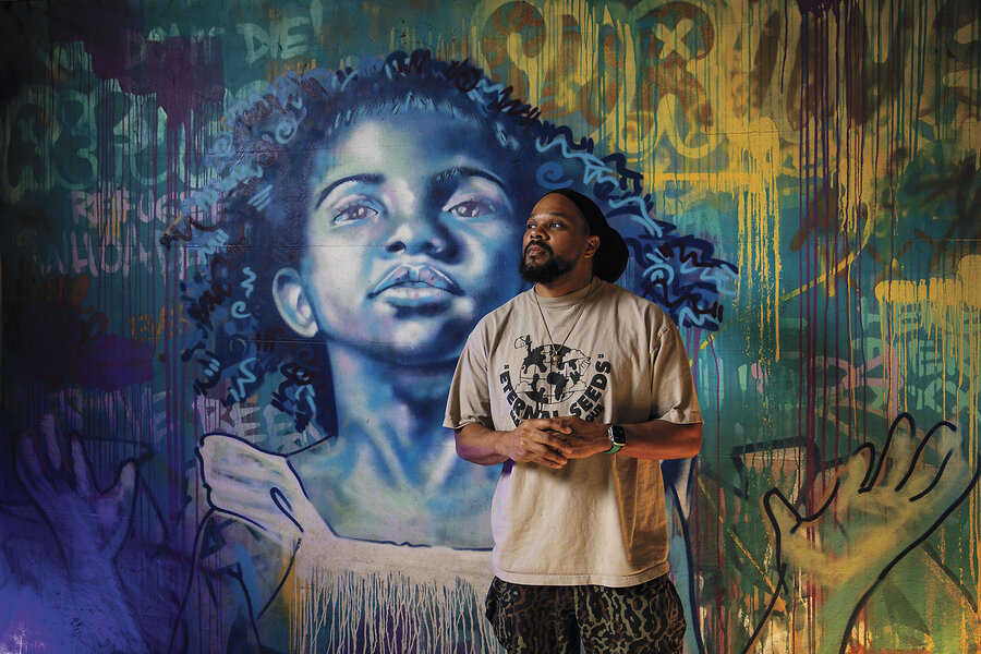 A New Orleans studio paints the city’s contrasts, from struggle to rebirth