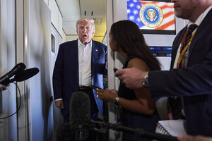 The president has recently touted a trade deal with the EU, strong second-quarter growth, and a new stream of tariff revenue coming into the U.S. Treasury. But the overall economic outlook is uncertain.