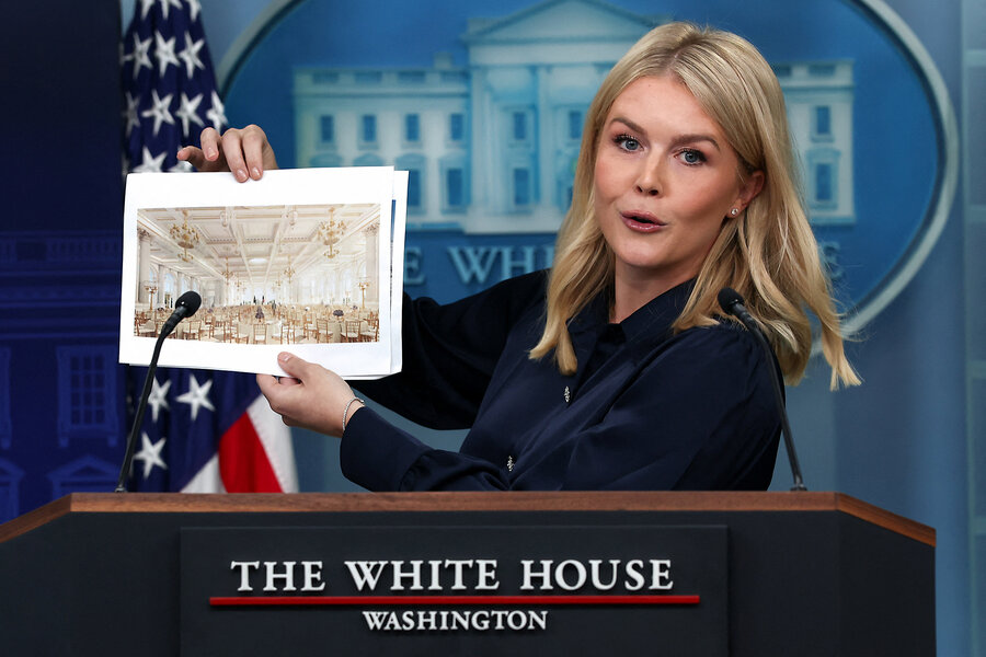 A big, beautiful ballroom? Trump puts his imprint on the White House.