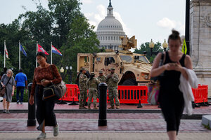Washington Mayor Muriel Bowser is walking a political tightrope as she navigates President Donald Trump’s effort to use troops to stamp out crime in the U.S. capital.