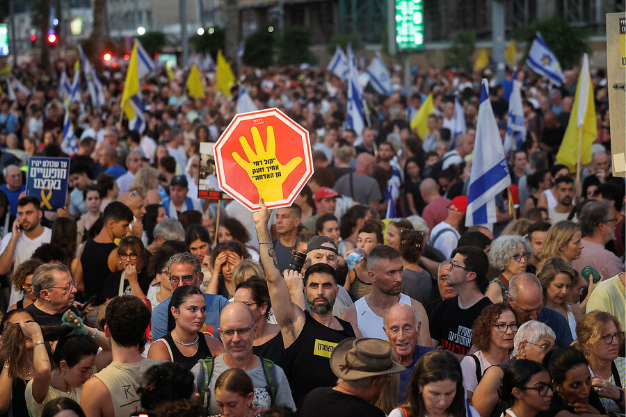 Israel Anti-War Protest Netanyahu - News Directory 3