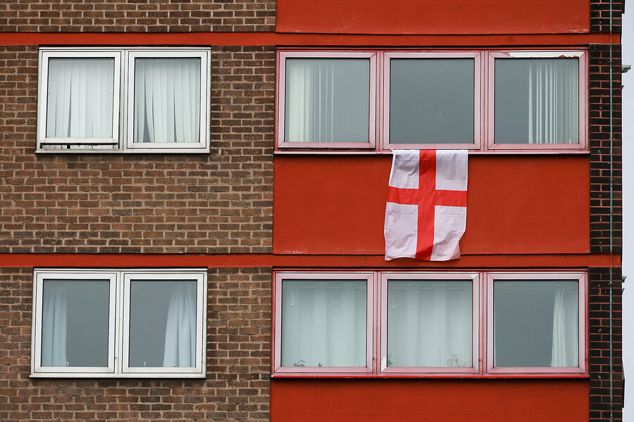 In England, patriots and nationalists wrestle over St. George&rsquo;s flag
