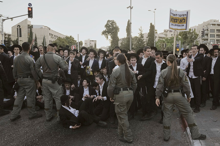 Amid Israel&rsquo;s longest war, resentment grows over religious draft exemption