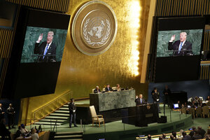 Unlike in his first, widely disrespected address to the United Nations eight years ago, President Donald Trump will face the globe’s preeminent multilateral institution as the standard-bearer of a post-multilateral era of big-power competition.