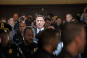 The indictment of former FBI director James Comey comes amid threats of more prosecutorial action, which could have a chilling effect across government. President Donald Trump says he is seeking justice, not revenge.