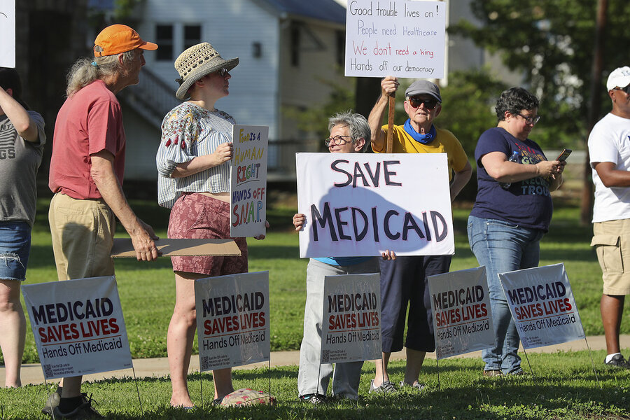 The shutdown looms large in rural America – with Medicaid under debate