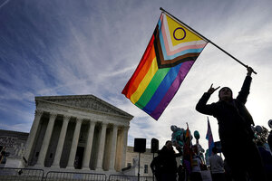 In its new term, the Supreme Court will hear several cases on LGBTQ+ rights, including on transgender athletes and conversion therapy for minors. 