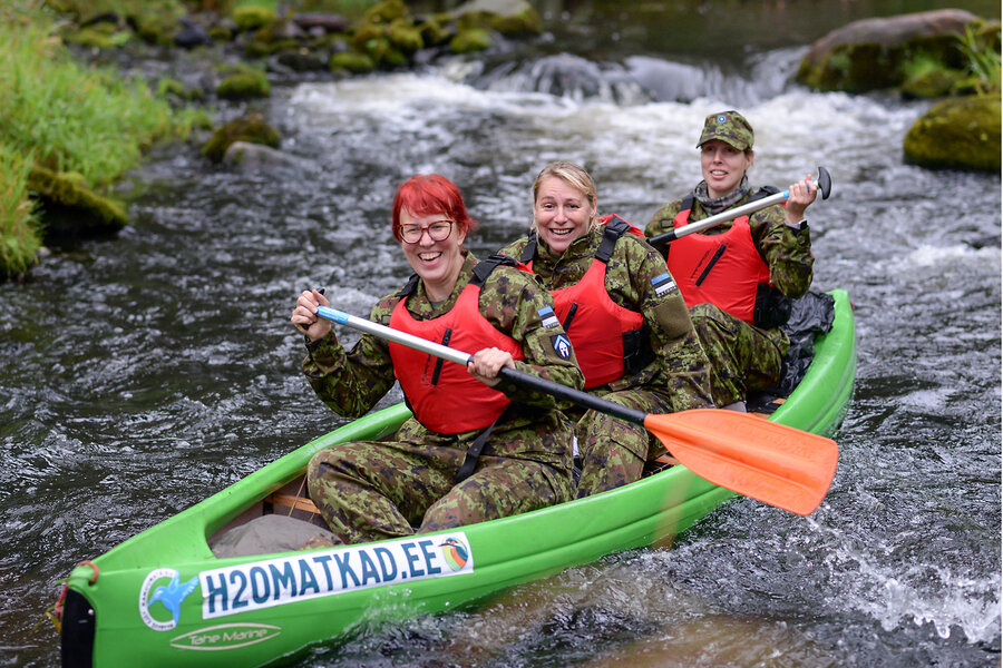 ‘So we prepare’: Estonia’s women volunteer for defense, eyeing Russia