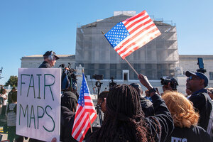 The Supreme Court heard oral arguments on a case which asks whether using race as a factor in drawing congressional maps is a violation of the Constitution. The decision could render toothless the Voting Rights Act of 1965. 