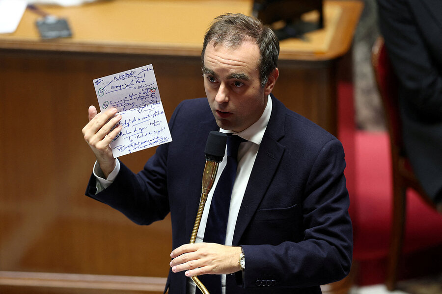 France has a government. Why that’s news.