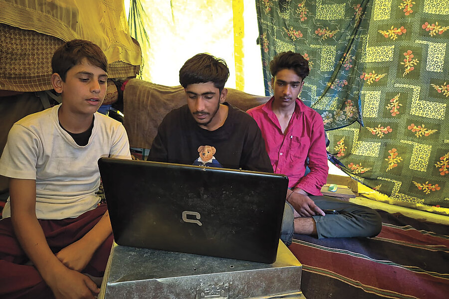A grassroots initiative opens digital pathways for nomadic Kashmiri children
