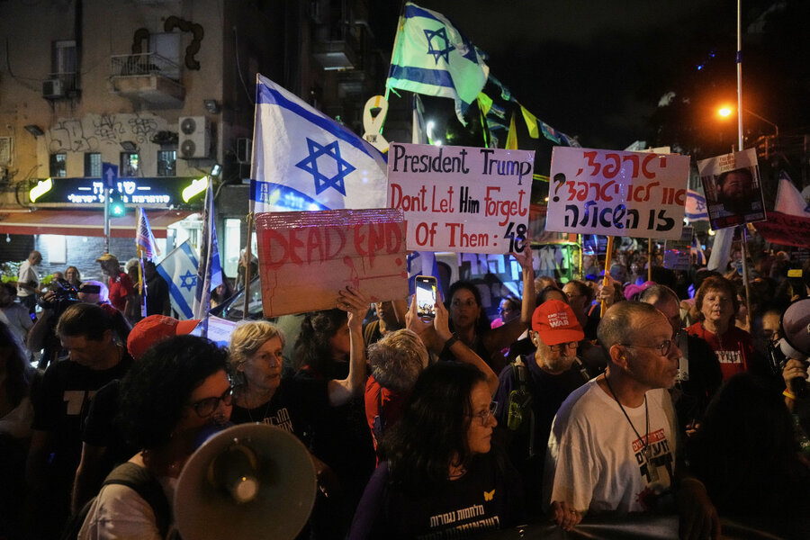 Trump says Hamas ready for peace, urges Israel to halt bombing Gaza