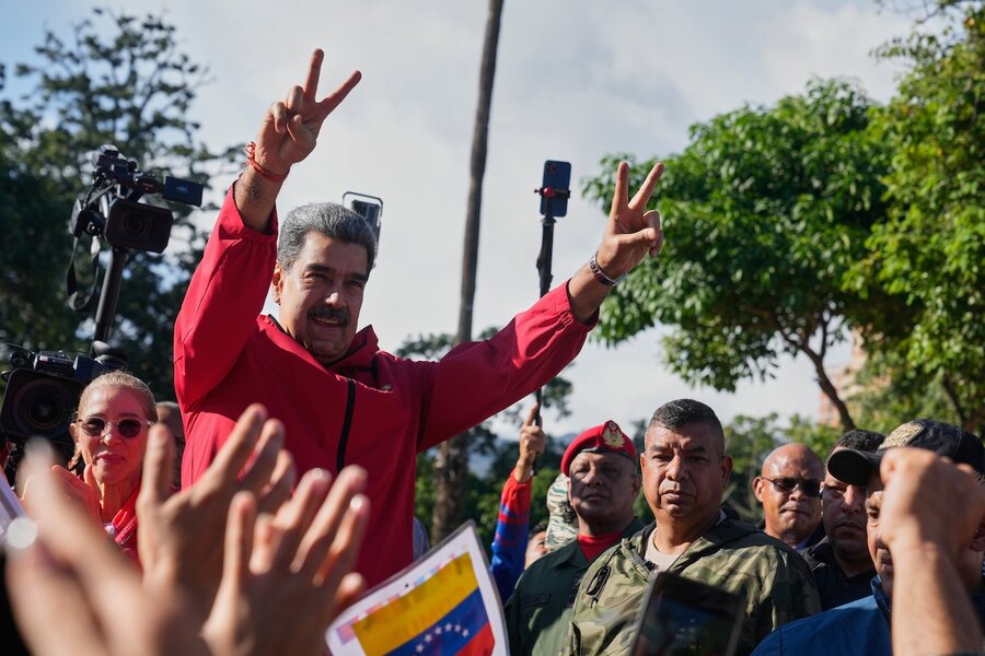 Venezuela’s Maduro accuses U.S. of fabricating a war