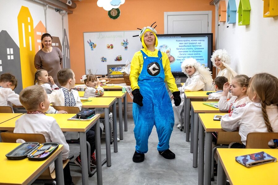 Ukraine's playgrounds are a war necessity