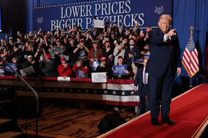 With his approval rating for economic leadership dropping in polls, President Trump has tried to downplay voters’ concerns about affordability. The same problem that tripped up Joe Biden is now dogging Mr. Trump.