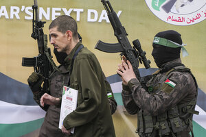 csmonitor.com - Dina Kraft - Discovering God in Hamas tunnels, hostages led a national trend
