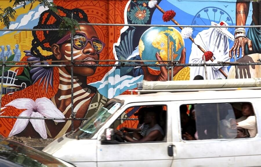 Celebrating Africa’s history and hopes through art