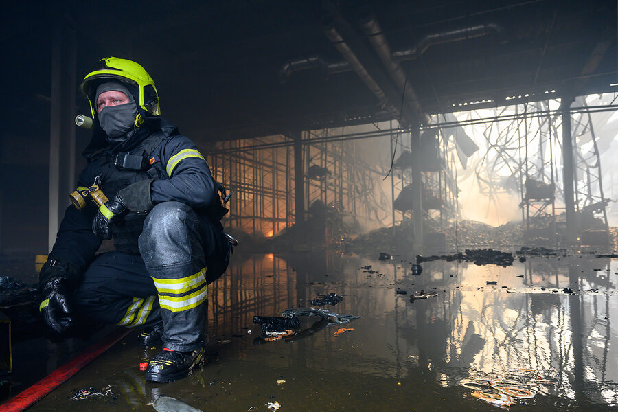 Amid destruction, a determination to live