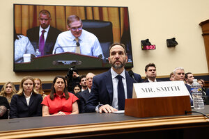 Jack Smith said publicly for the first time he had enough evidence to show President Trump broke the law in trying to overturn 2020 election results.