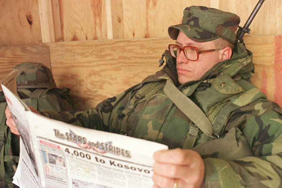 Move by Trump officials is testing the independence of military paper Stars and Stripes