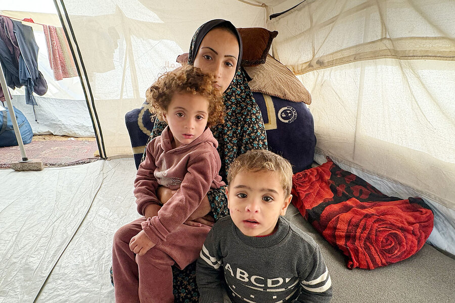 Soggy tents, freezing children: Harsh winter taking a toll on Gaza