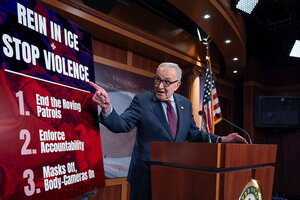 Democrats demand immigration enforcement reforms before they will agree to fund the Department of Homeland Security. Funding ends as of Saturday morning, with no deal imminent.