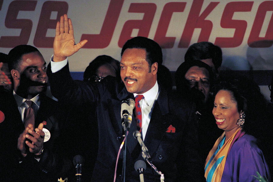 Jesse Jackson’s journey from a South Carolina protest to presidential runs