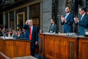 This State of the Union speech offered relatively few new policy proposals. But the goal was clear: To convince voters that they’re better off now than when President Donald Trump returned to office 13 months ago.